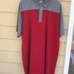 Callaway men’s red and gray shirt sz L